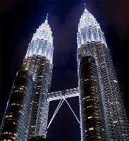 Du lịch Malaysia - Tháp đôi Petronas - Công Ty CP Đầu Tư Du Lịch Toàn Cầu